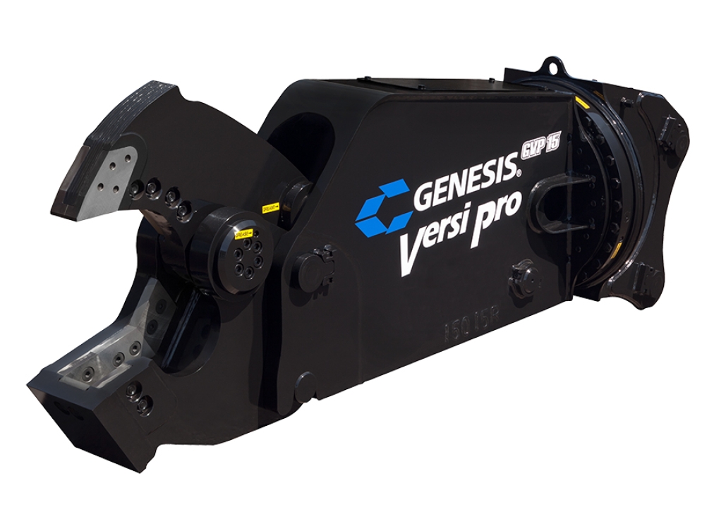 Black Genesis Versi Pro 15 with shear jaw open facing left.