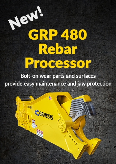 New Genesis GRP 480 Rebar Processor Image
