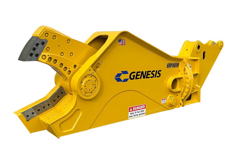 Yellow GRP 480 facing left