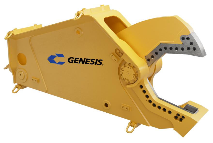 Yellow GXT GSS shear facing right.